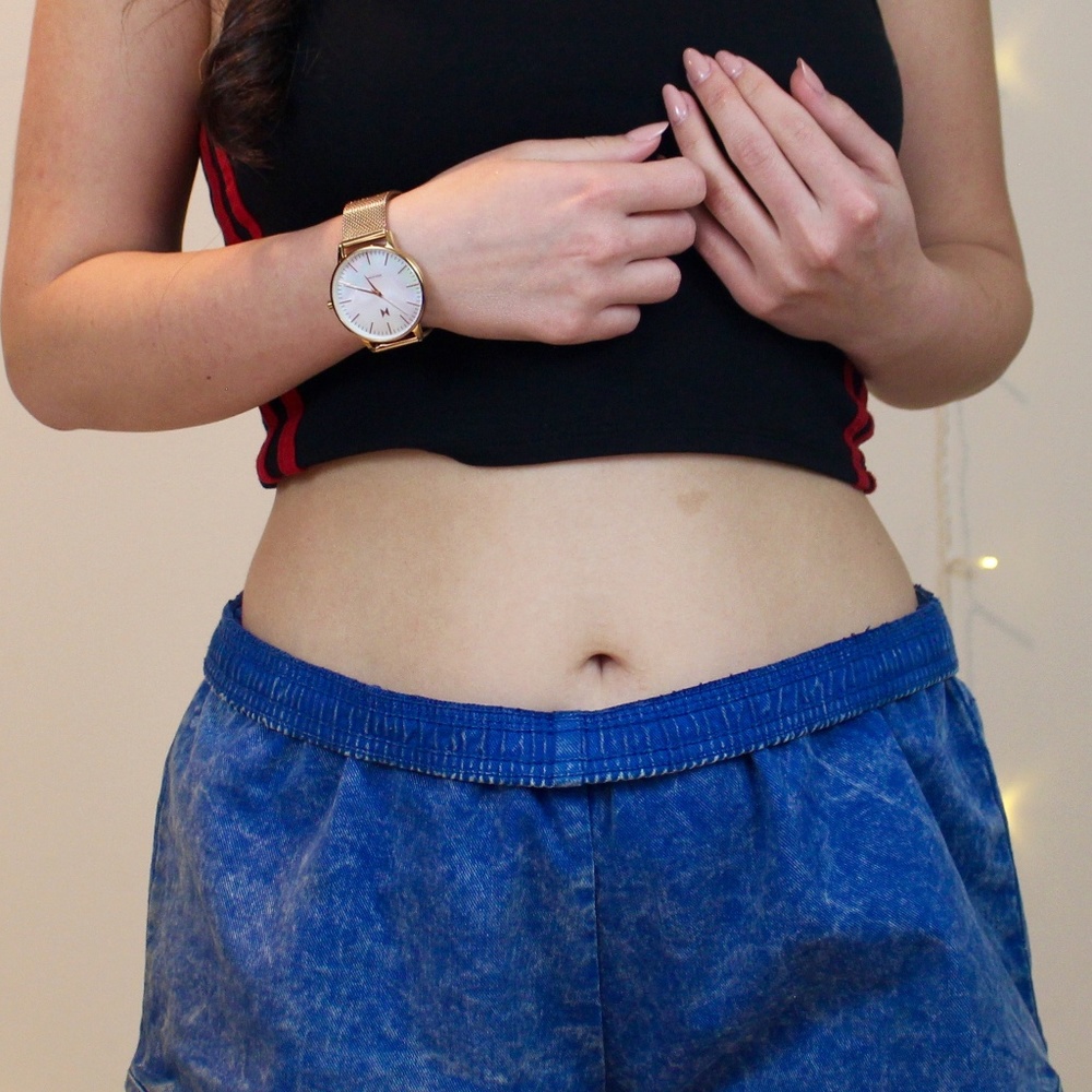 American Apparel Denim Shorts